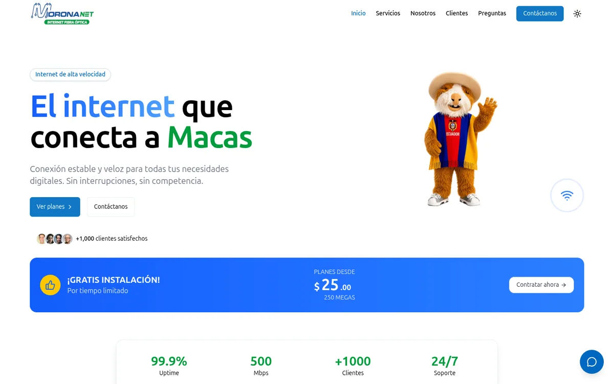 Moronanet — vista previa
